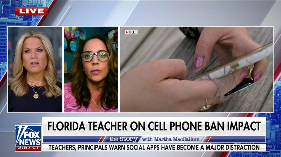 Students ‘actually talk to each other’ after cell phone ban in schools: Florida teacher
