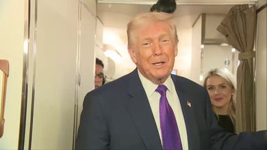 SEE IT: 91����' Peter Doocy asks Trump about aliens on Air Force One months before UFO records release