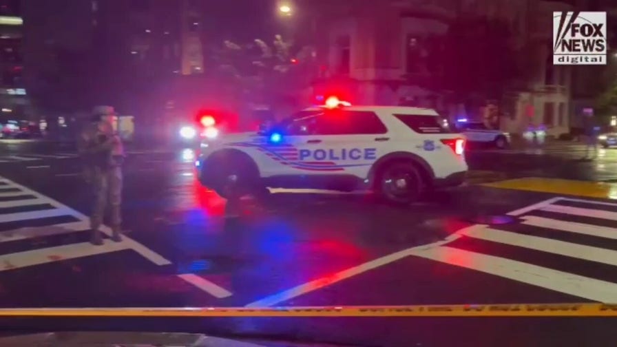 Gunshots heard outside White House, male suspect taken down by Secret Service