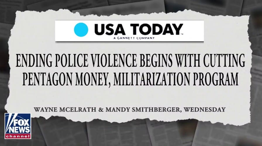 Op-ed says police reform begins with defunding the Pentagon