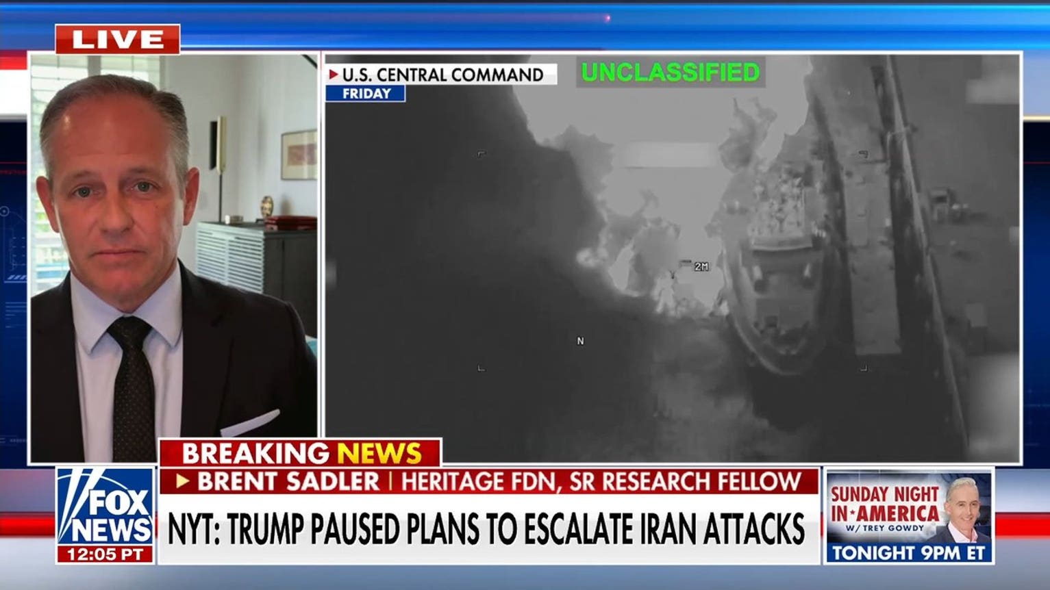 Trump pauses strikes on Iran for 2nd straight day