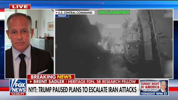 Trump pauses strikes on Iran for 2nd straight day