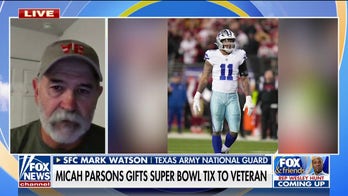 NFL player gifts Super Bowl trip to deserving military member