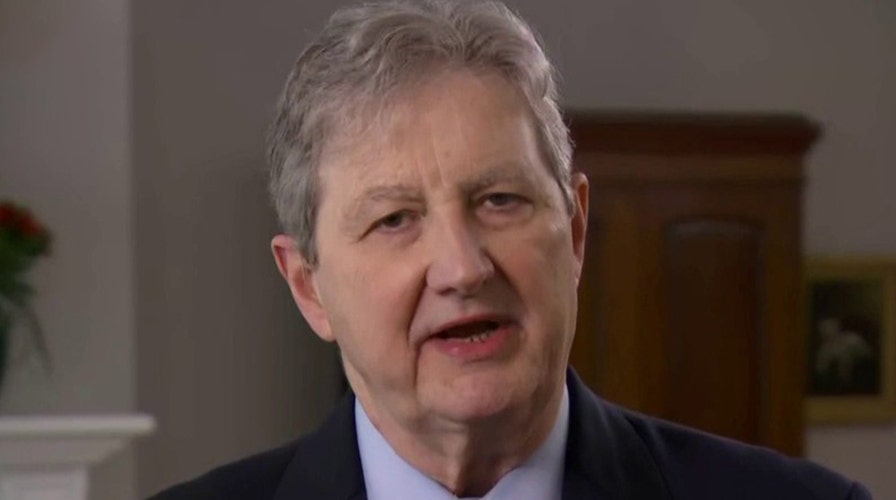 Sen. Kennedy sounds off on the border crisis, Biden infrastructure bill