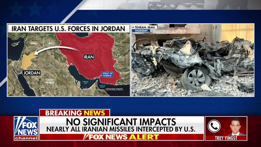 Iran attacks U.S. forces in Jordan after American strikes on missile launchers: Source