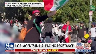 I.C.E agents still facing resistance in Los Angeles after weeks of unrest