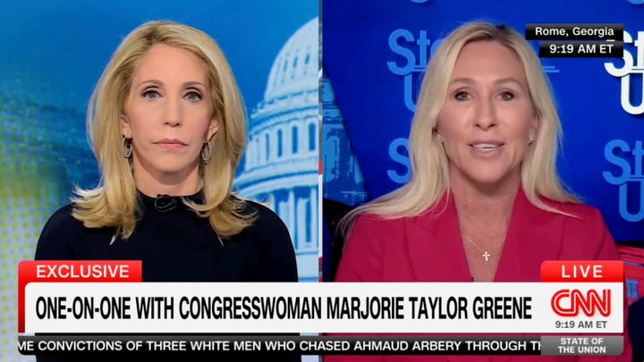 Marjorie Taylor Greene hopes she and Trump can make up