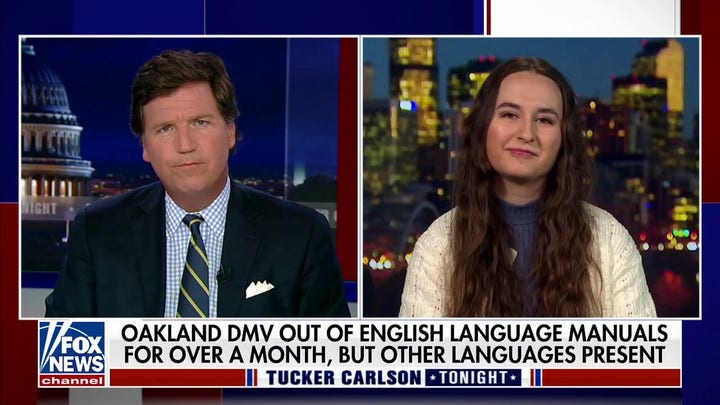 DMV out of English language manuals for over a month
