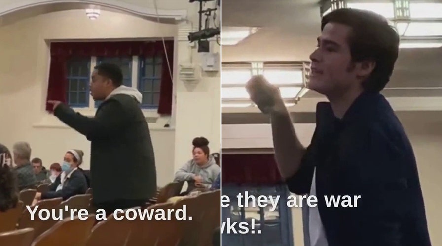 AOC heckled at town hall: 'You are playing with our lives'