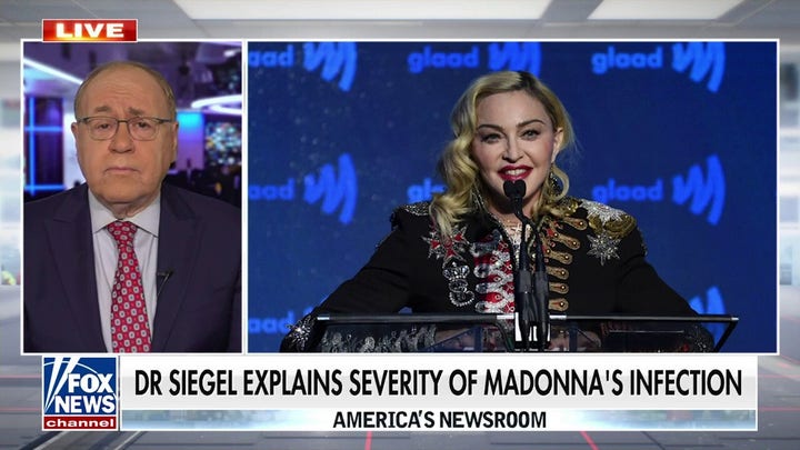 Madonna alert after being hospitalized for infection