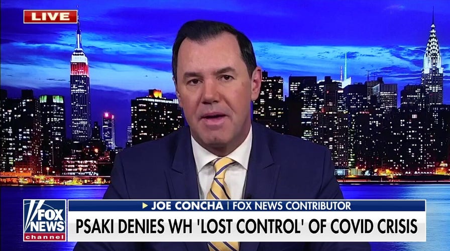 Joe Concha: President Biden 'overpromised' and 'underdelivered' on COVID-19