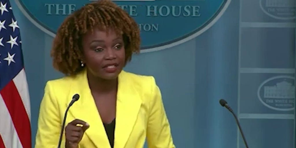 Flashback: KJP delivers flat April Fools joke on Hatch Act as White House celebrated Easter