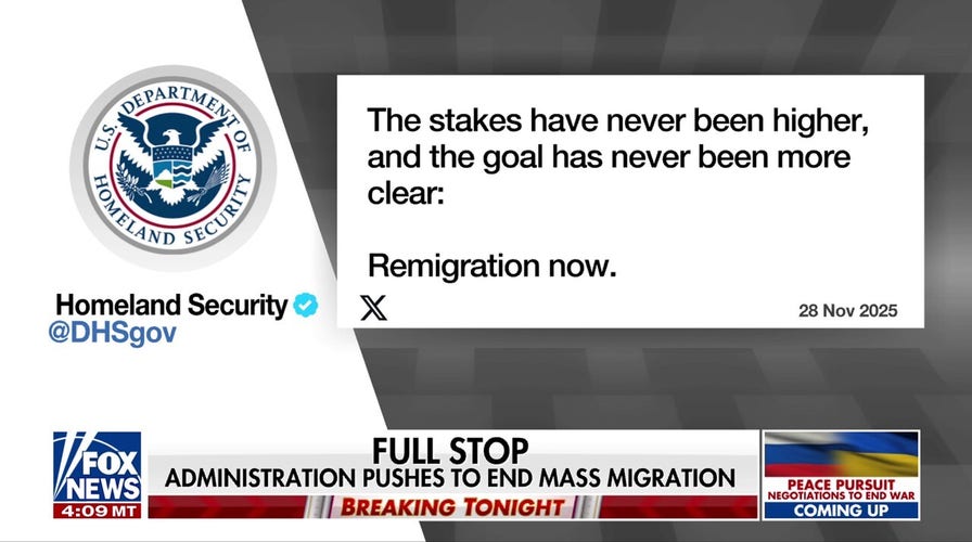 Trump medication  focusing connected  'remigration' agenda