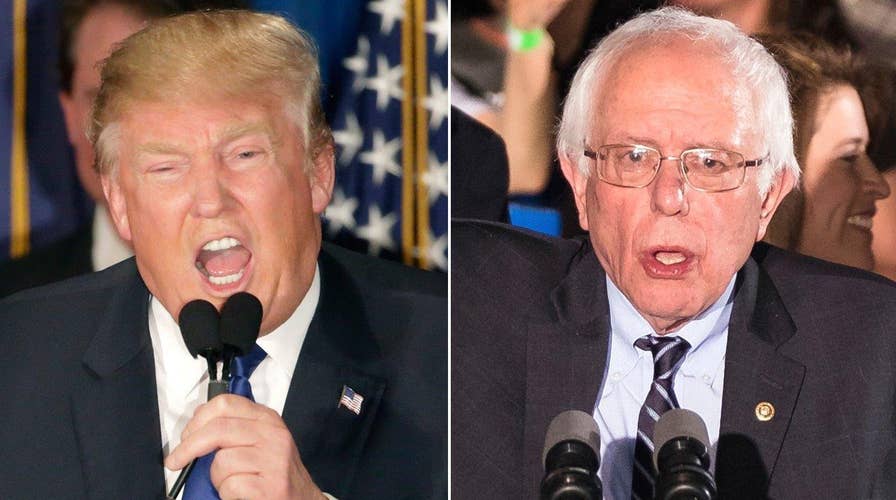 Political outsiders win big in New Hampshire