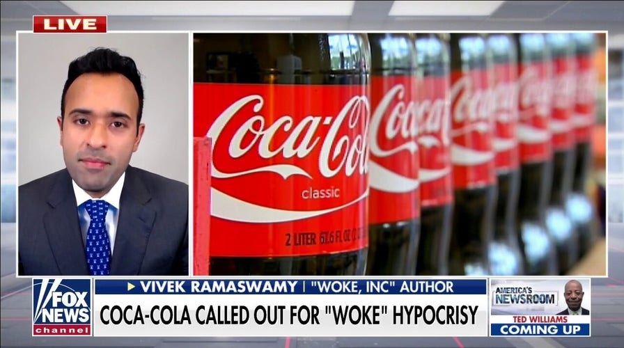 Coca-Cola blows 'woke smoke' to hide their hypocrisy: Vivek Ramaswamy