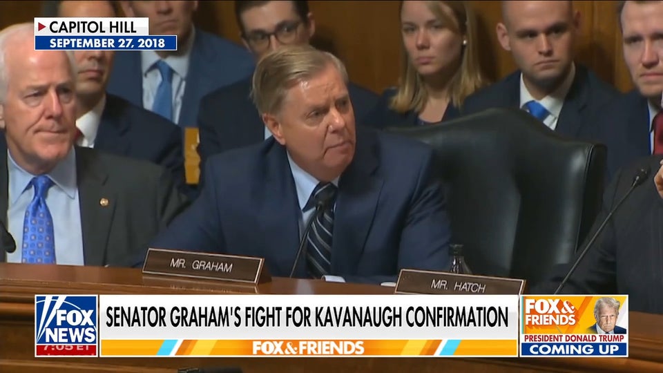 Sen. Lindsey Graham's impassioned speech at Kavanaugh hearing