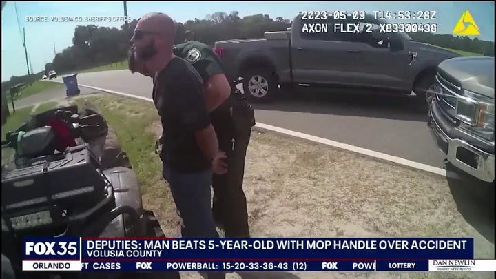 Florida man arrested after beating girlfriend's 5-year-old with mop handle for having an 'accident': Deputies