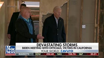 President Biden visits California after devastating storms