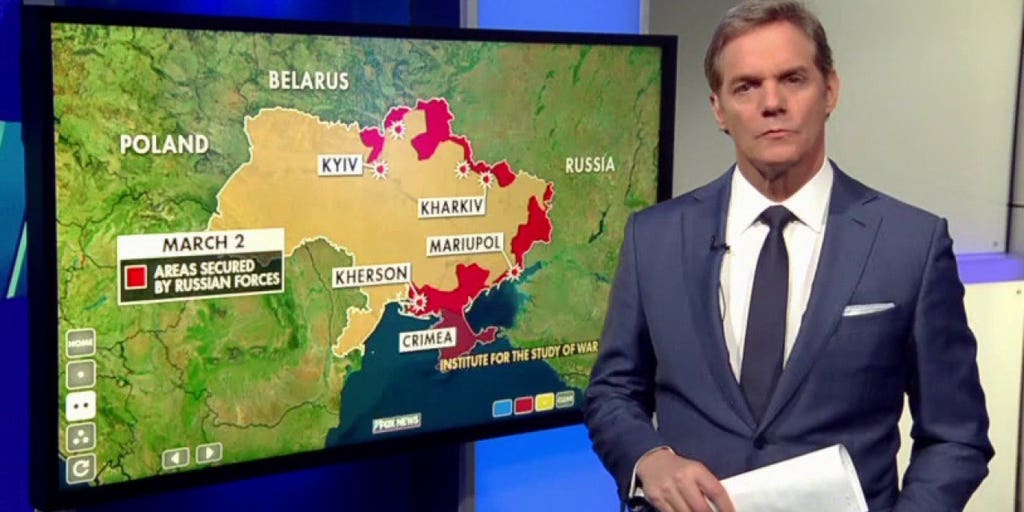 Putin's forces closing in on critical Ukraine cities | Fox News Video