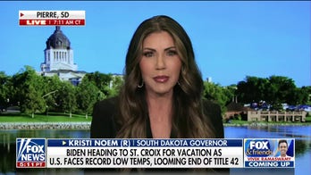 Gov. Noem: America was better off with Biden in his basement