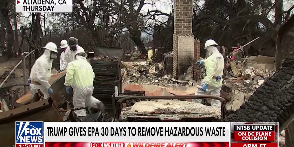 Wildfire clean-up: How the EPA is removing hazardous materials