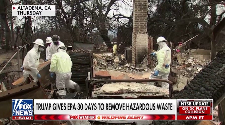 Wildfire clean-up: How the EPA is removing hazardous materials