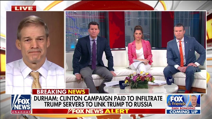 Rep. Jordan: Trump-Russia infiltration 'worse than we thought'