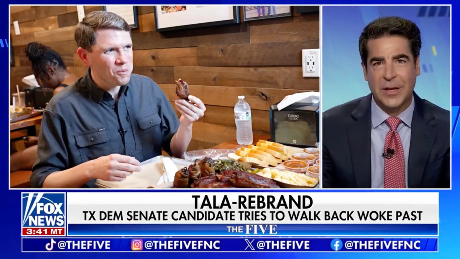 Jesse Watters: Talarico's got the 'meat sweats'
