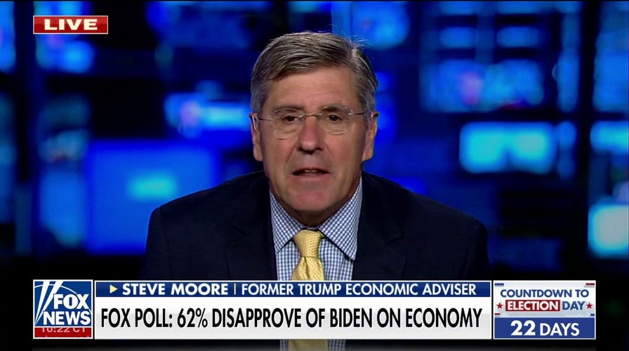 Stephen Moore claps back at Pete Buttigieg for 'lie' about economic growth: 'Highest inflation in 40 years'