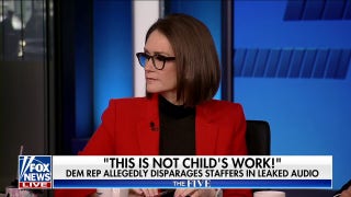 No one defending Democrat rep for allegedly berating her staffers: Jessica Tarlov - Fox News
