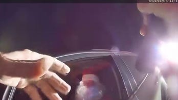 Santa Claus gets pulled over for speeding in Ohio