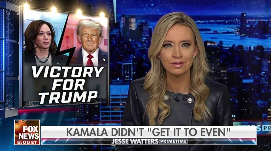 Kayleigh McEnany: The Kamala Harris campaign is playing the 'victim card'