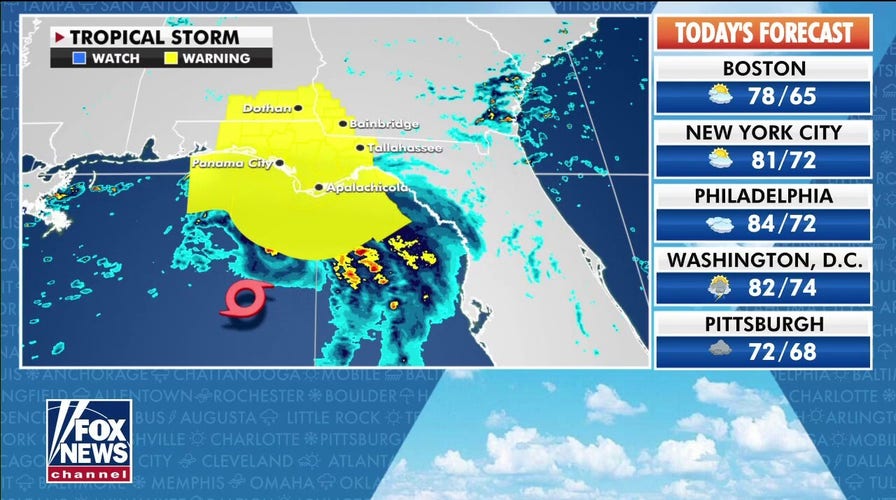 National weather forecast for August 16