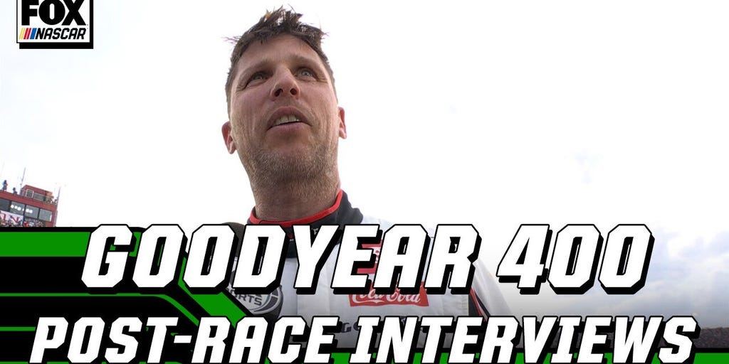 Denny Hamlin, Ryan Blaney and more post-race interviews from Darlington | NASCAR on FOX