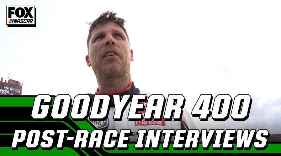 Denny Hamlin, Ryan Blaney and more post-race interviews from Darlington | NASCAR on FOX