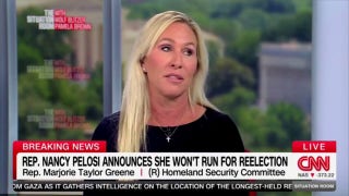 Marjorie Taylor Greene praises Pelosi for ability to 'deliver' for her party, wishes GOP could do same for their voters