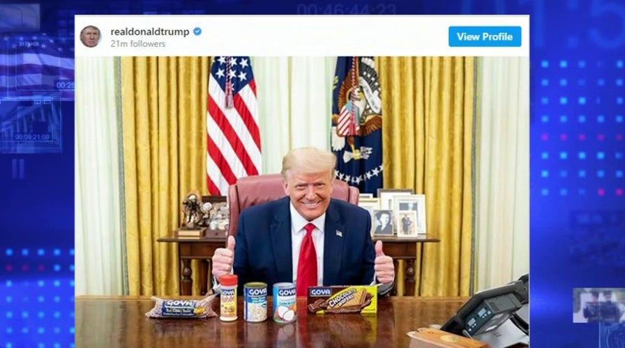 Pundits chide Trump on Goya