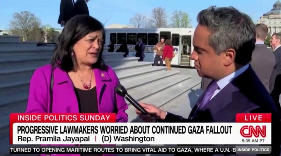 Democratic Rep. Jayapal warns that war in Gaza is 'breaking our coalition' as a party