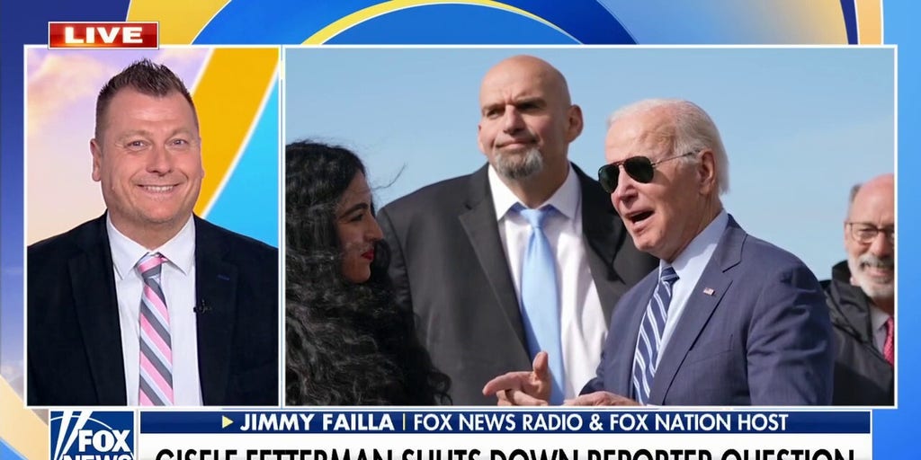 Jimmy Failla Reacts To Biden Saying John Fettermans Wife Will Be Great Lady In The Senate 