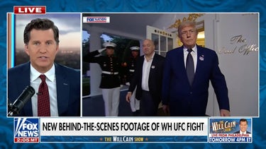Behind the scenes: Trump, Dana White prep for iconic UFC walkout