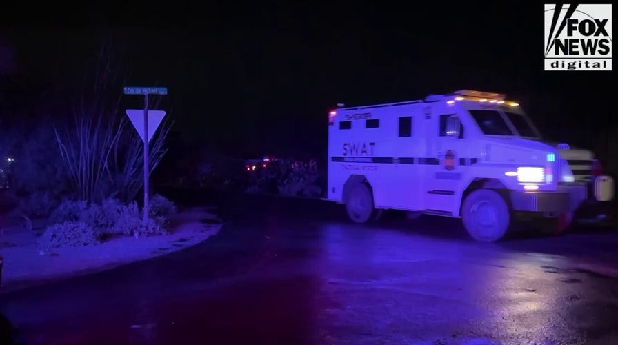 Second Pima County SWAT conveyance  seen leaving country   of instrumentality    enforcement cognition  successful  Tucson, Ariz. Friday night