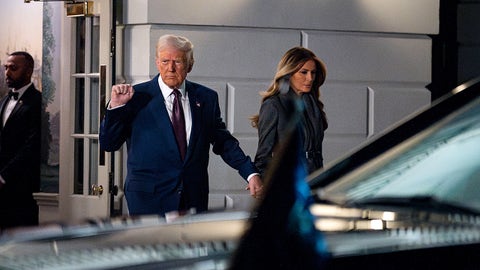 WATCH LIVE: President Trump, first lady depart White House en route to US Capitol - Fox Business Video