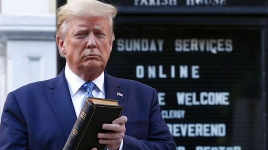 Trump responds to criticism over St. John's trip: 'It was a great symbol'