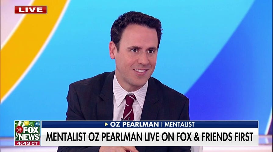 Mentalist Oz Pearlman appears on 'Fox & Friends First'