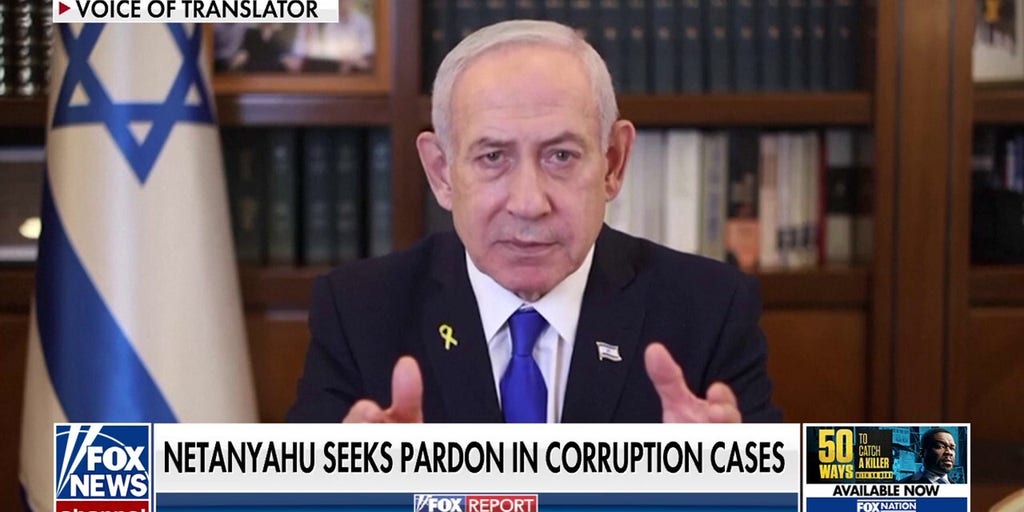 Netanyahu asks Israeli president for pardon in corruption case