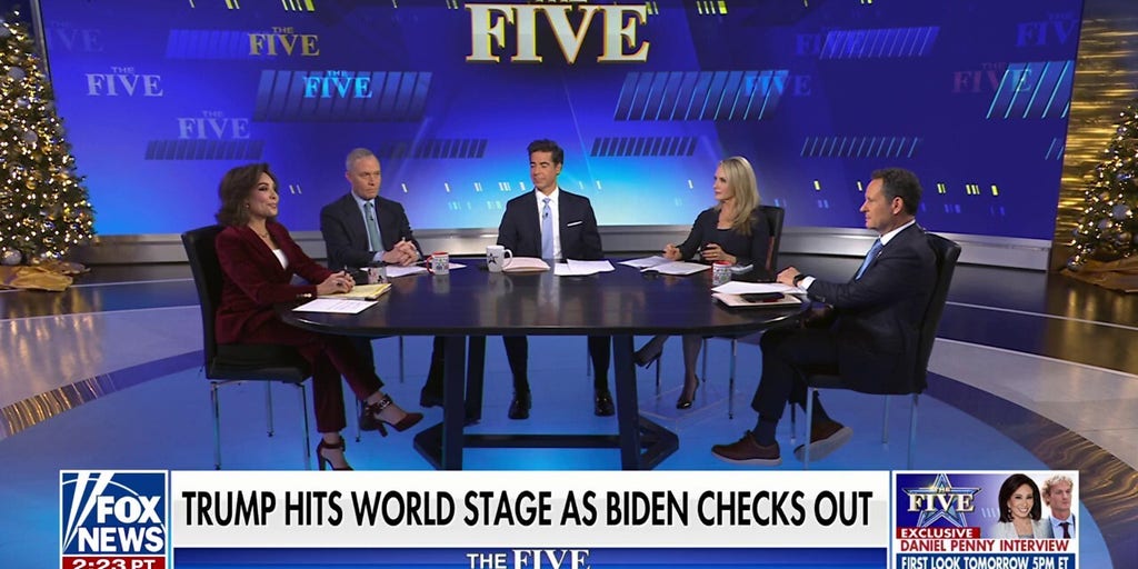 Trump is 'running things' and he's not even in the White House yet, says Jesse Watters