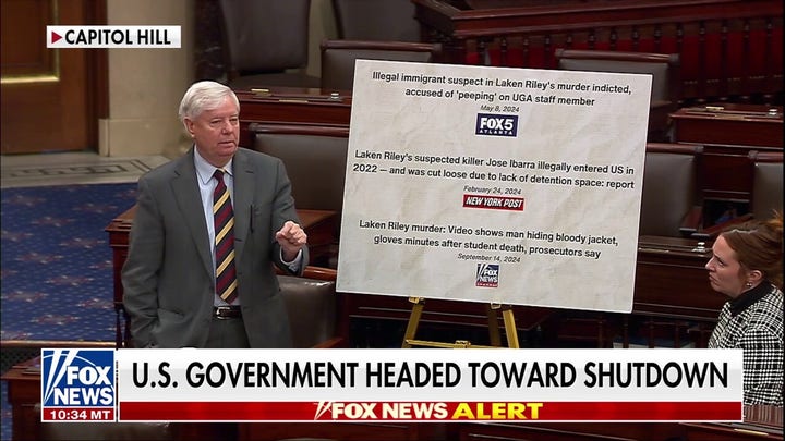 Lindsey Graham blocks Trump-backed deal aimed at avoiding shutdown