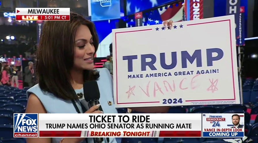 Trump’s VP pick JD Vance ‘fired up’ the RNC crowd: Aishah Hasnie