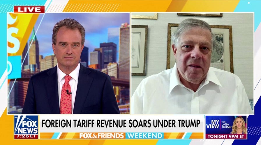 Foreign tariff revenue surges under Trump