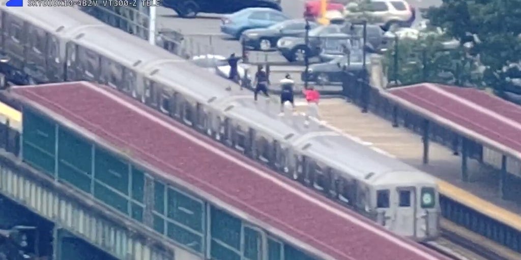 NYC Subway Surfing Teens Caught on Drone: Shocking Footage!